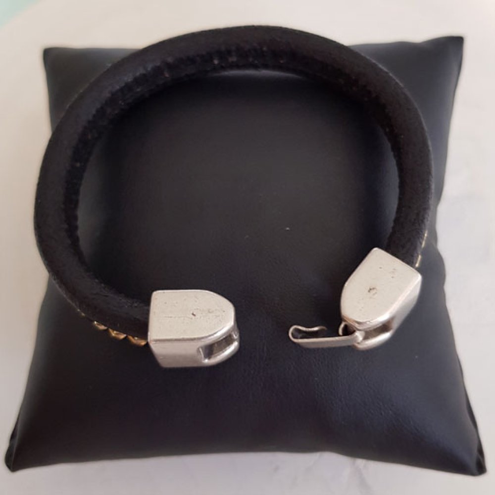 Zamak krokspänne för läder 10 mm Régaliz