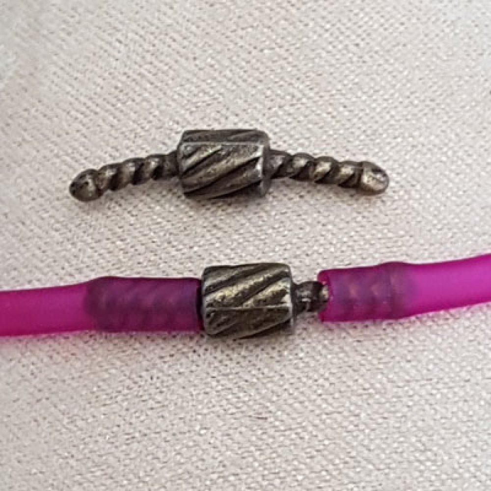 Håligt Pvc-snörspänne 3 mm
