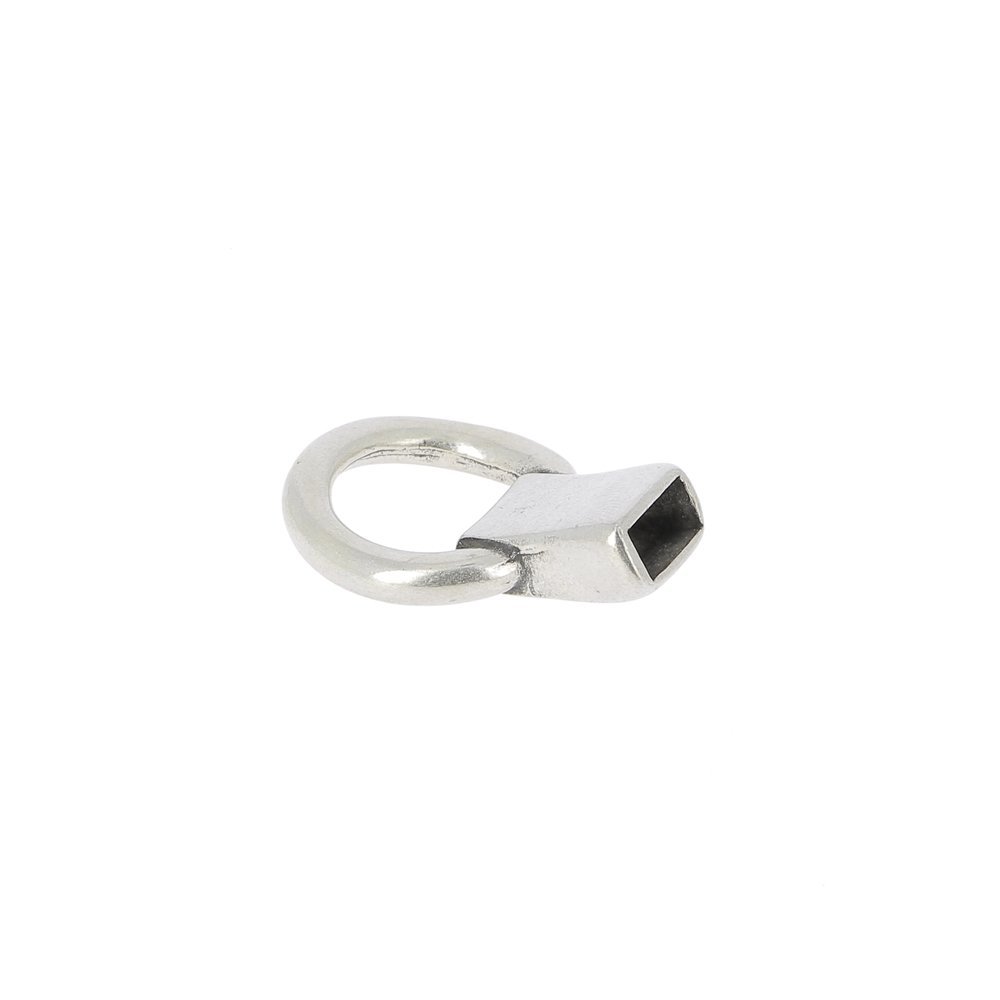 5 mm Zamak läder toggle lås