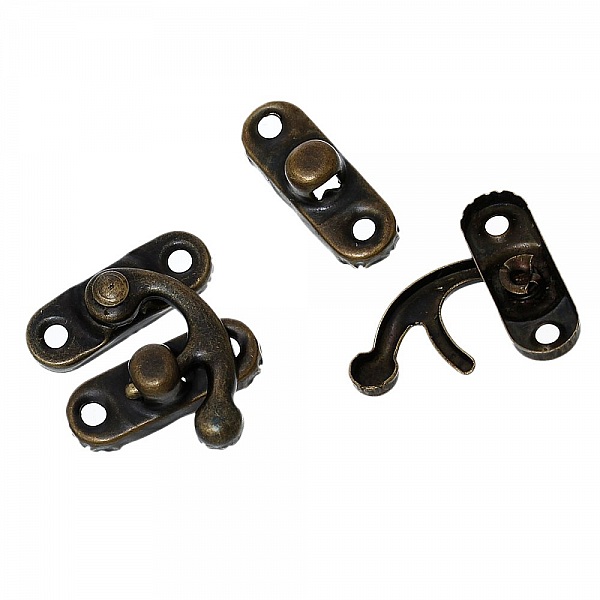 Fermoir &agrave; bascule Boite Scrap Bronze N&deg;02