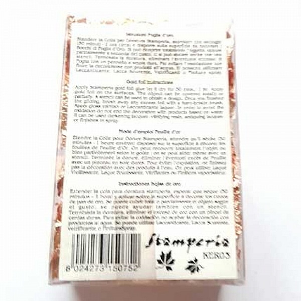 Guldblad i st&auml;mpelflingor