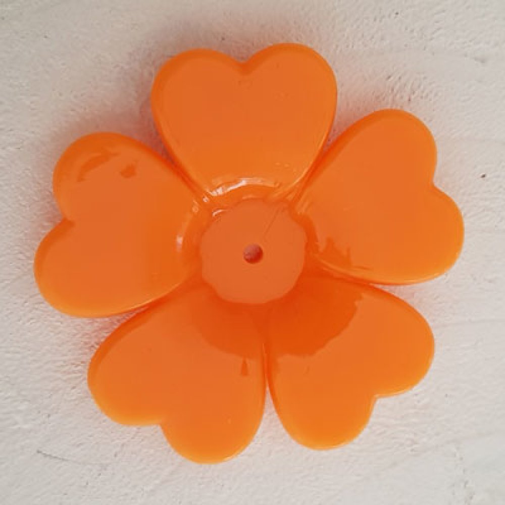 Syntetisk blomma N°01-01 orange