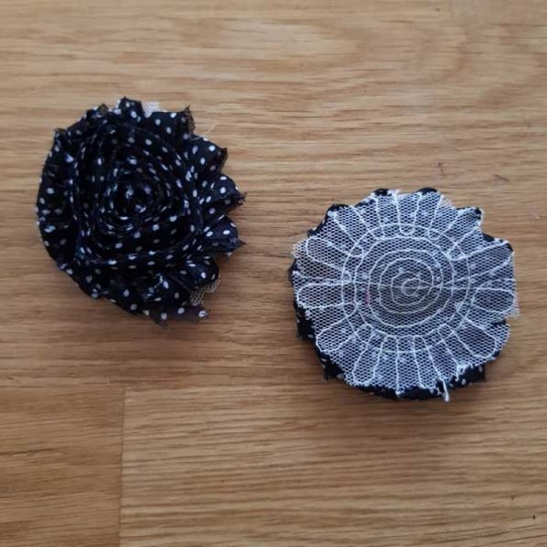 Franskt tyg blomma nr 38