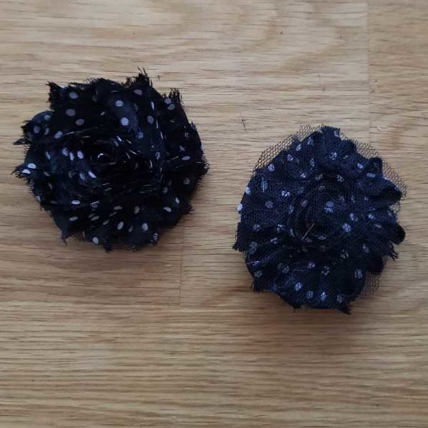 Franskt tyg blomma nr 40