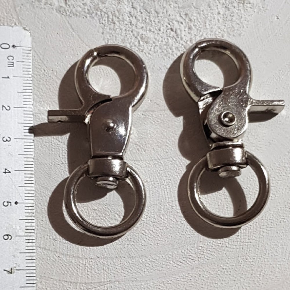 Sats med 2 nyckelringsspännen N°04