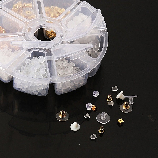 Parti med 400 blandade N&deg;02-spetsar (200 par) f&ouml;r &ouml;rh&auml;ngen.