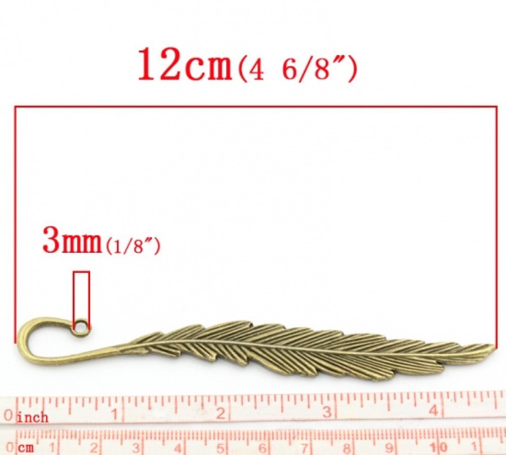 Bokmärke N°01 Brons spets