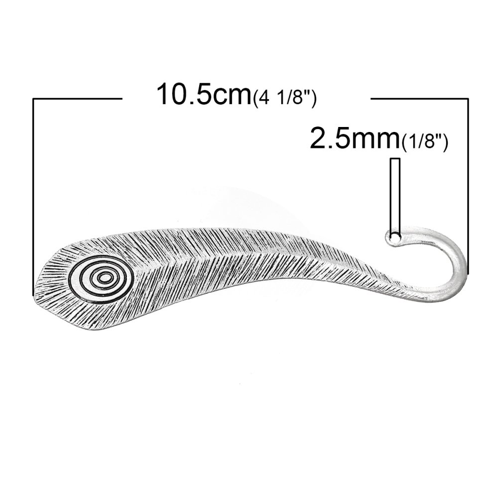 Bokmärke N°09 spiralspets