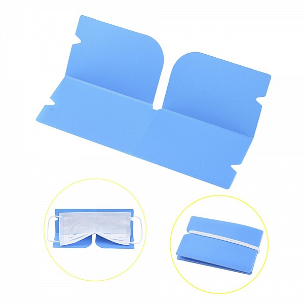 F&ouml;rvaringsklipp i plast Organiser m&ouml;rkbl&aring;