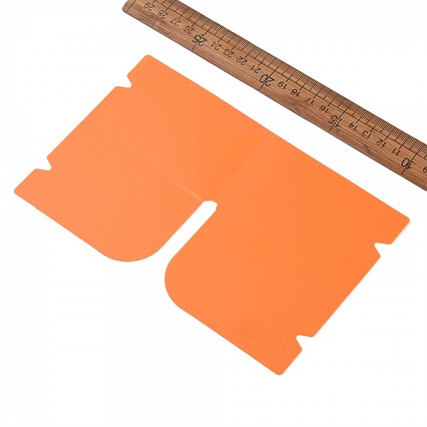 Plastf&ouml;rvaring Clip Organiser Orange