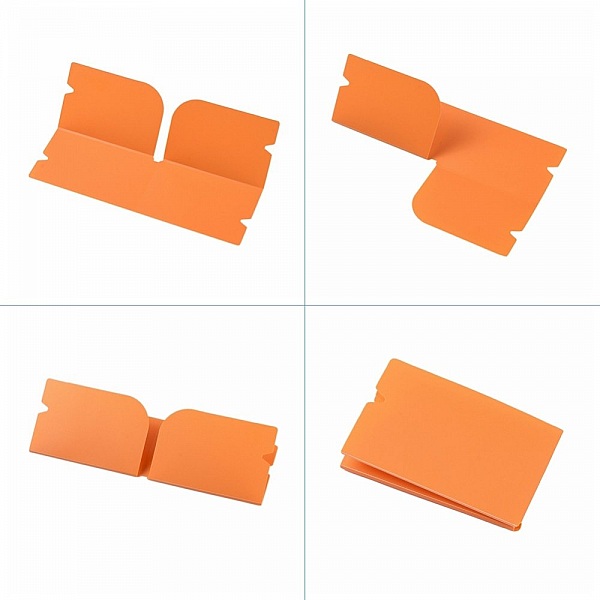 Plastf&ouml;rvaring Clip Organiser Orange
