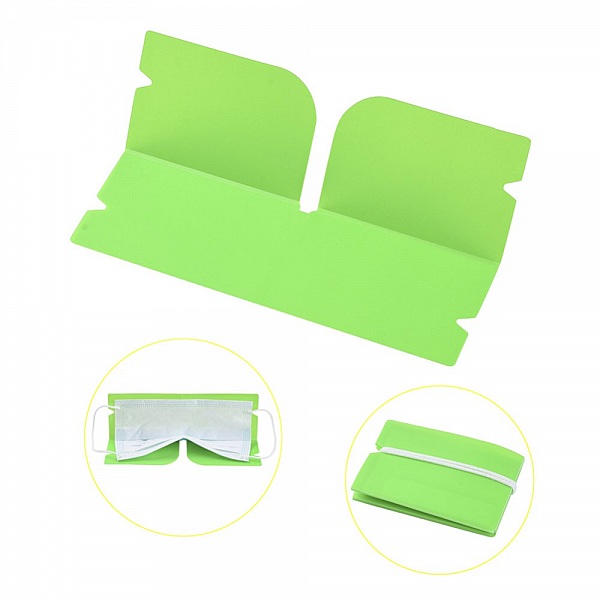 Lime Plastic Storage Clip Organizer