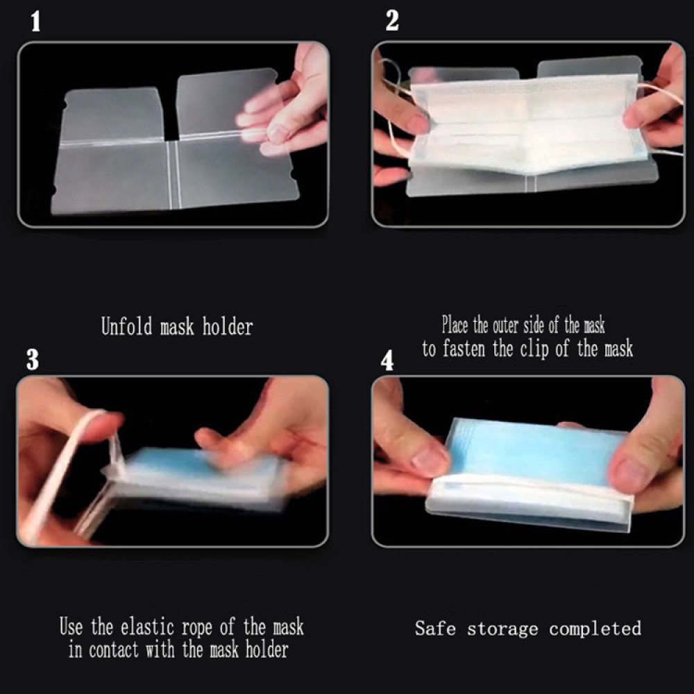 Lila plastförvaring Clip Organizer