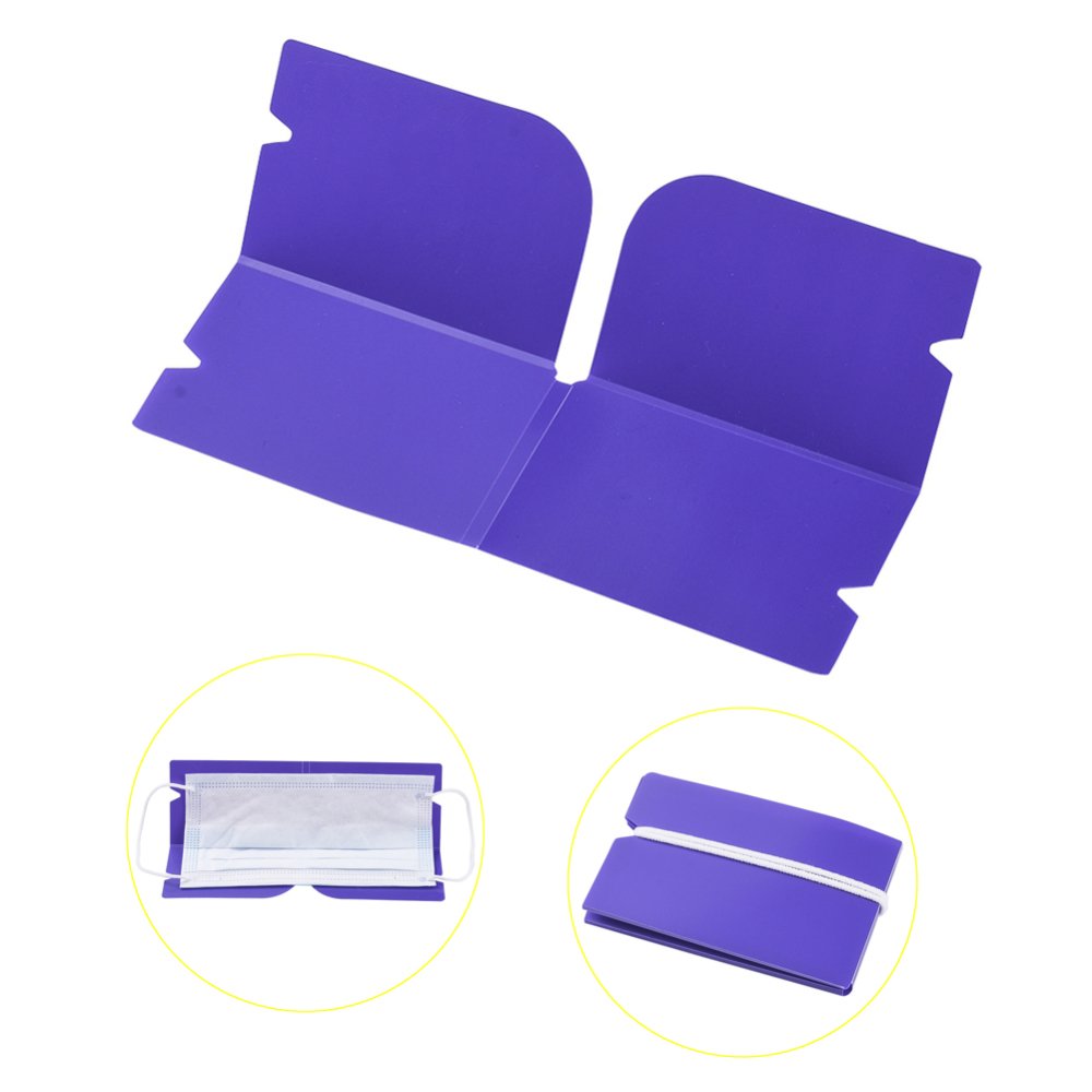 Lila plastförvaring Clip Organizer