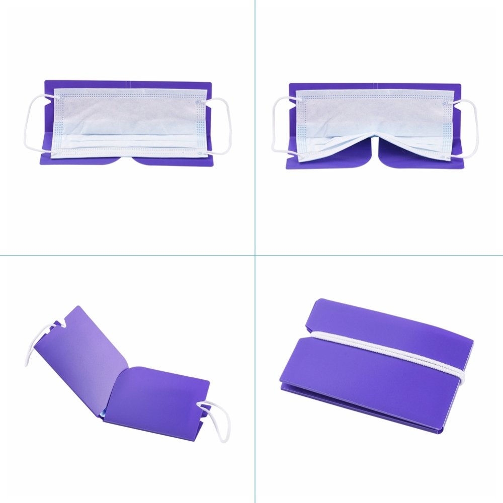 Lila plastförvaring Clip Organizer