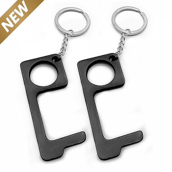 Kontaktl&ouml;s d&ouml;rr&ouml;ppnare N&deg;01 Svart