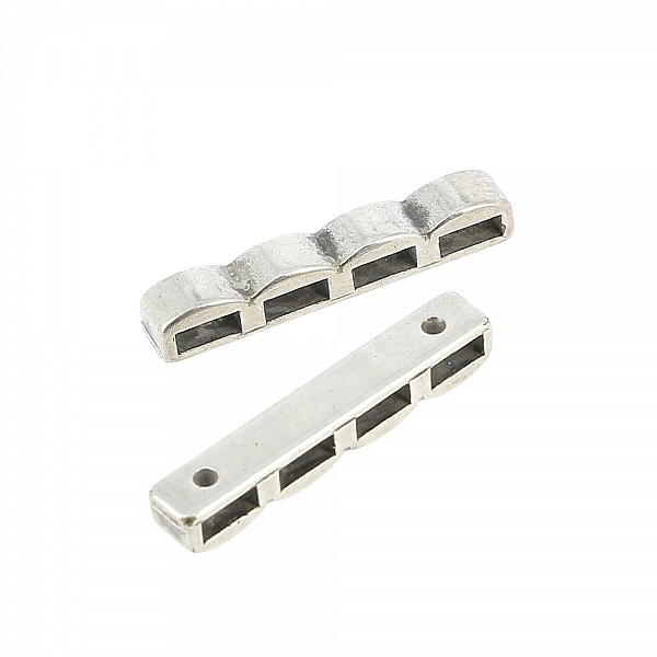 Passage 06 mm i Zamak N&deg;24-02 Silver