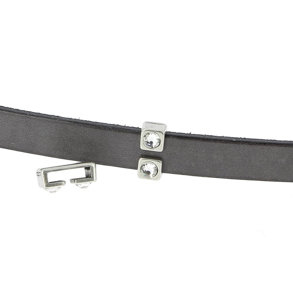 10 mm Zamakgenomföring N°23 Silver