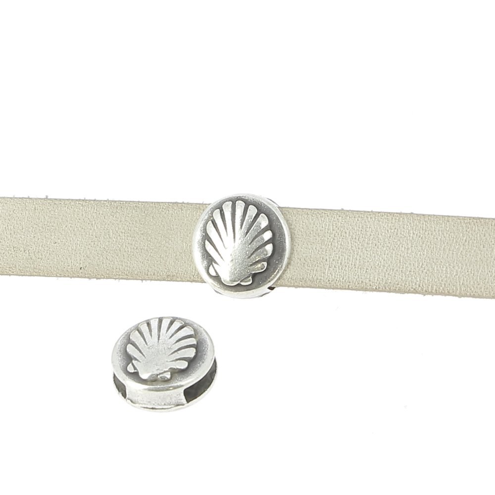 10 mm Zamakgenomföring N°28 Silver