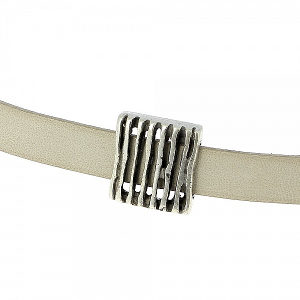 10 mm Zamakgenomf&ouml;ring N&deg;33 Silver