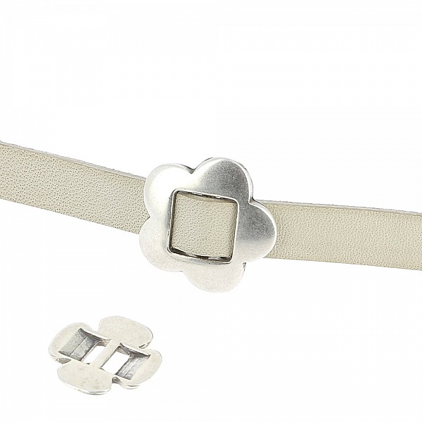 10 mm Zamak Passage N&deg;01 Silver