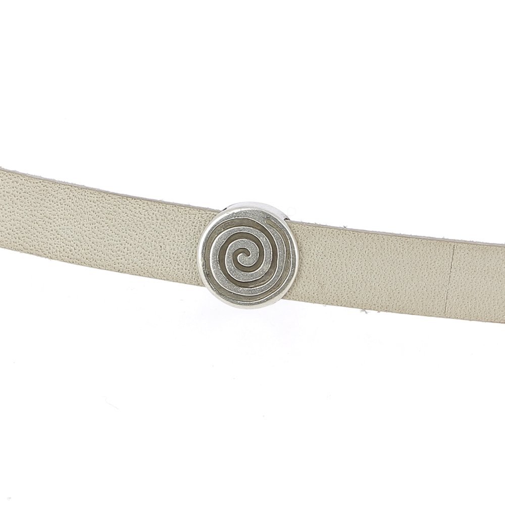 10 mm Zamakgenomföring N°06 Silver
