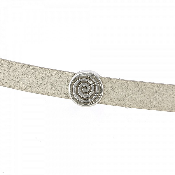 10 mm Zamakgenomf&ouml;ring N&deg;06 Silver