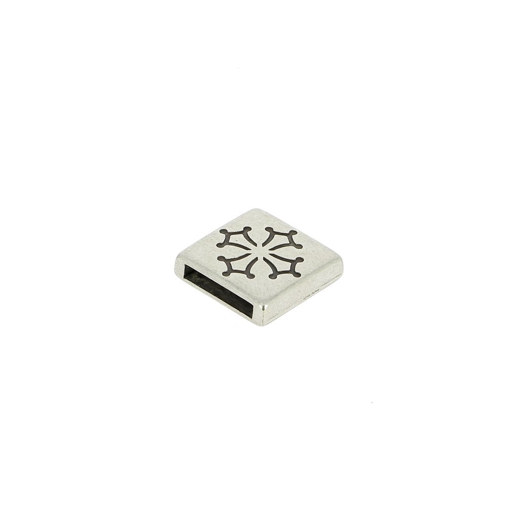 13 mm Zamakgenomföring N°25 Silver