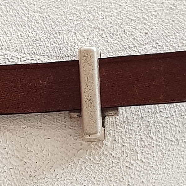 13 mm Zamak Passage N&deg;27 Silver