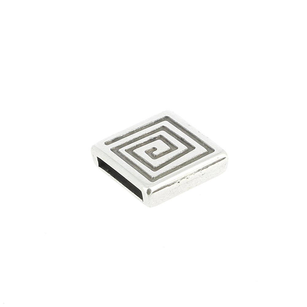 13 mm Zamak Passage N°04 Silver