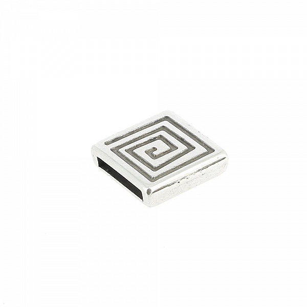 13 mm Zamak Passage N&deg;04 Silver