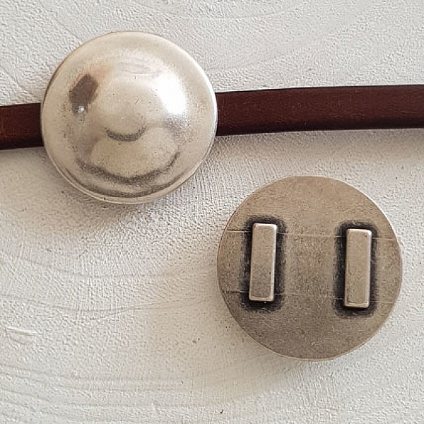 13 mm Zamakgenomf&ouml;ring N&deg;14 Silver