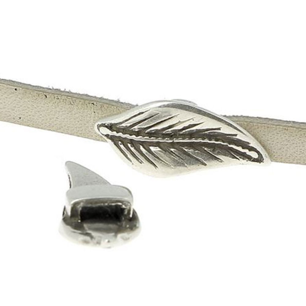 5 mm Zamakgenomföring N°05 Silver