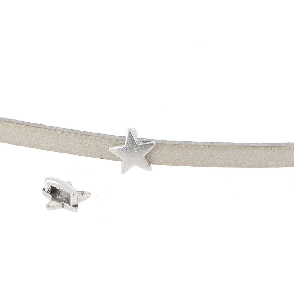 5 mm Zamakgenomföring N°07 Silver