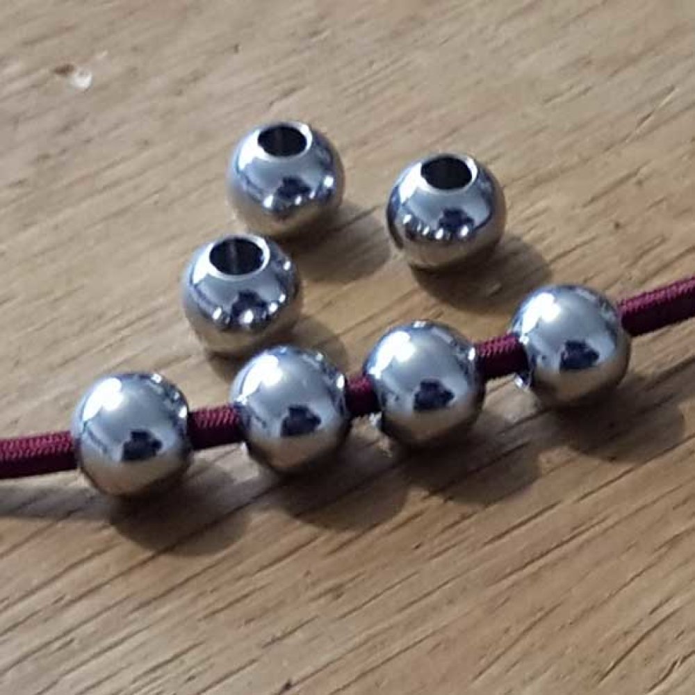 Pärla 10 mm Rostfritt stål N°01