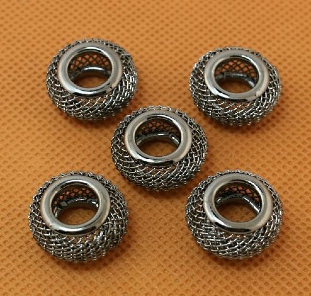 Bead Gunmetal set med 4 stycken