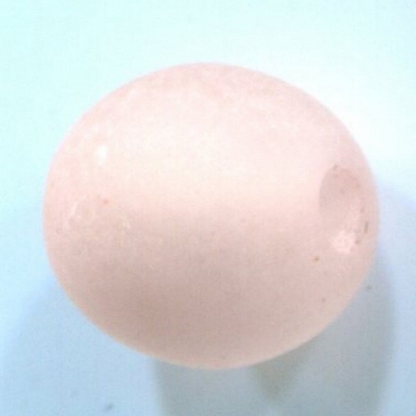 Perle Polaris Mat Ronde 14 mm Light Peach 01 x 1 Pi&egrave;ce