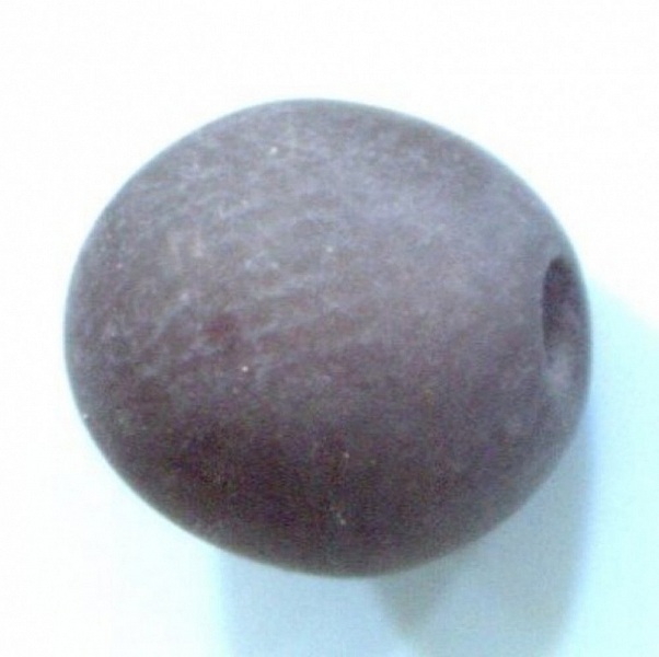 Perle Polaris Mat Ronde 18 mm black diamond 01 x 1 Pi&egrave;ce