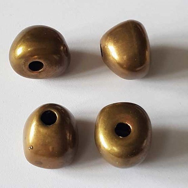 Perle Ronde 19/16 mm N&deg;01 Bronze
