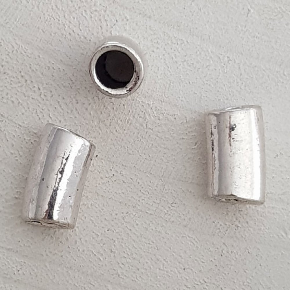 Silver rörpärla N°01