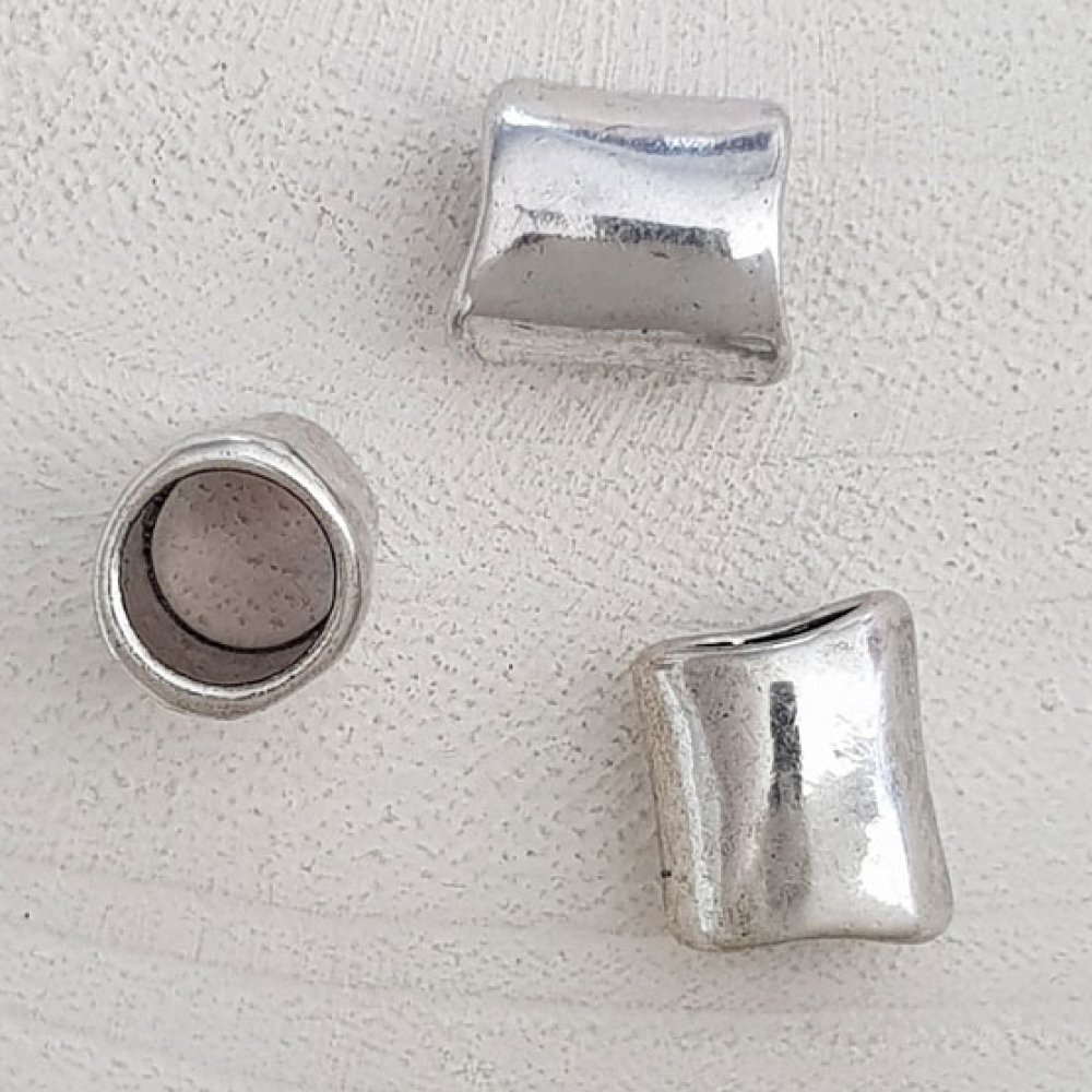 Silver rörpärla N°02