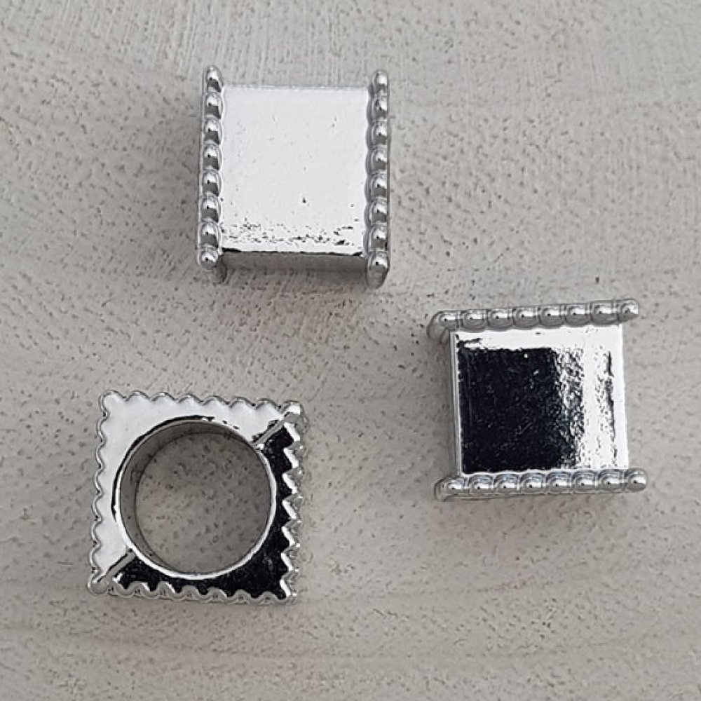 Silver rörpärla N°13