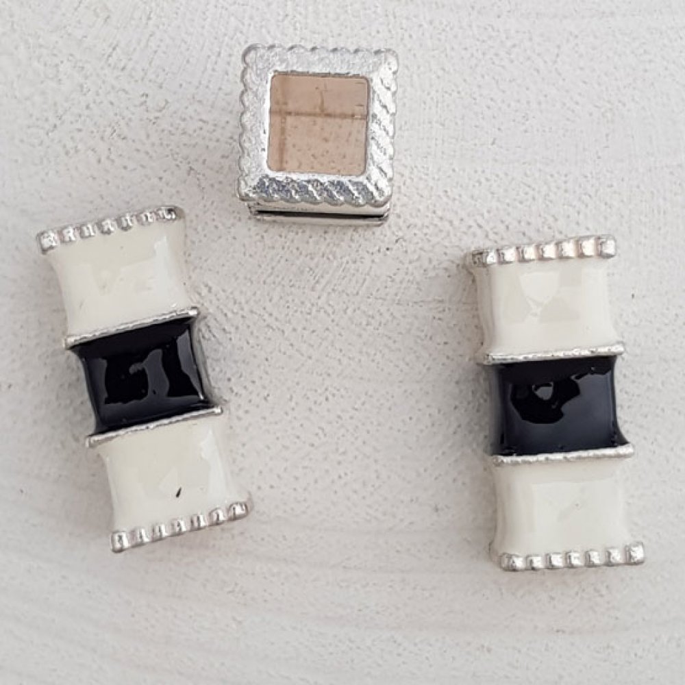 Silver rörpärla N°17