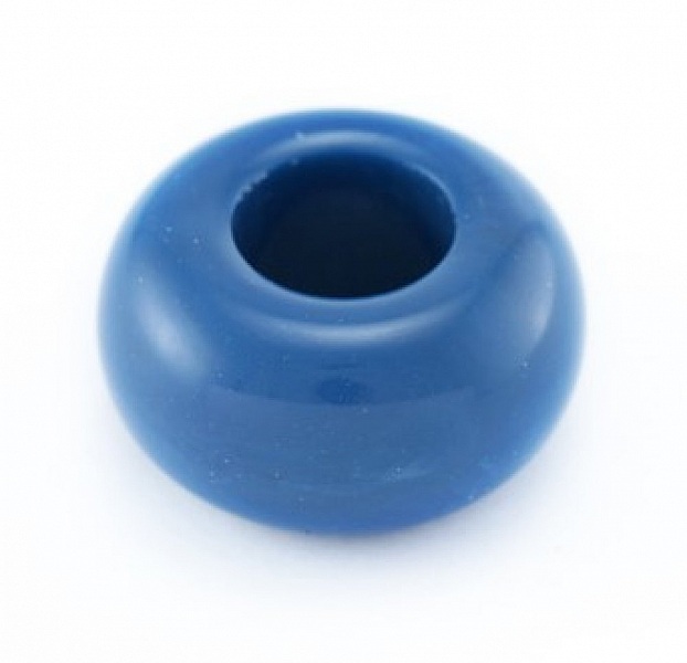 Blue Denim resin bricka x 5 stycken