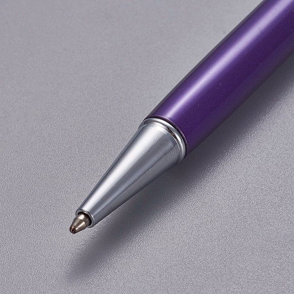 Pennan f&ouml;r dekoration av p&auml;rlor tomt r&ouml;r f&ouml;r att anpassa silver indigo x 1 st.