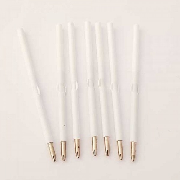 Pennan f&ouml;r dekoration av p&auml;rlor tomt r&ouml;r f&ouml;r att anpassa svart guld x 1 st.