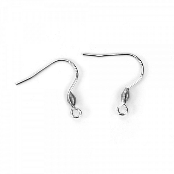 &Ouml;rh&auml;ngeh&aring;llare Rostfritt st&aring;l krok N&deg;04 x 5 par