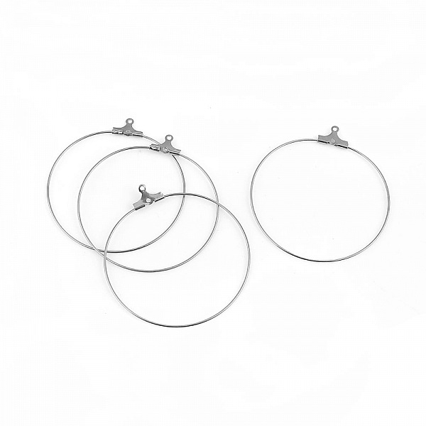 Creole &ouml;rh&auml;ngeh&aring;llare i rostfritt st&aring;l N&deg;01 x 5 par