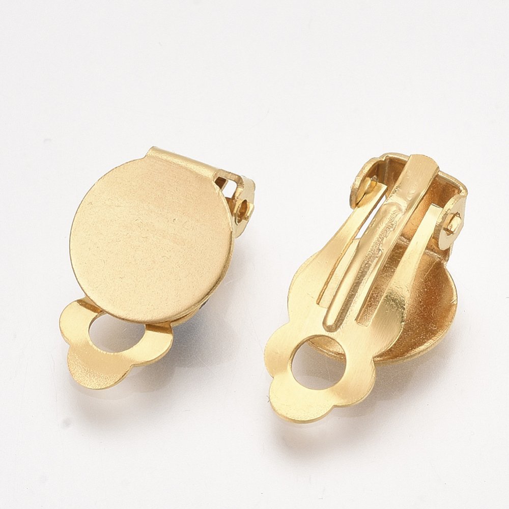 Örhängehållare Clips Tray Rostfritt stål Guld N°03