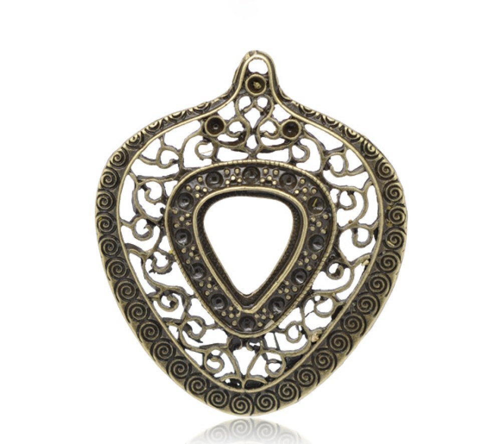 Cabochonhållare N°03 Brons